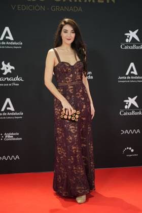 Leonor Lavado at photocall for 5 edition of Carmen awards in Granada on Saturday, 31 January 2026. Cordon Press 