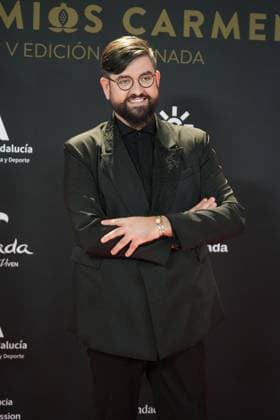 Manu Sanchez at photocall for 5 edition of Carmen awards in Granada on Saturday, 31 January 2026. Cordon Press 