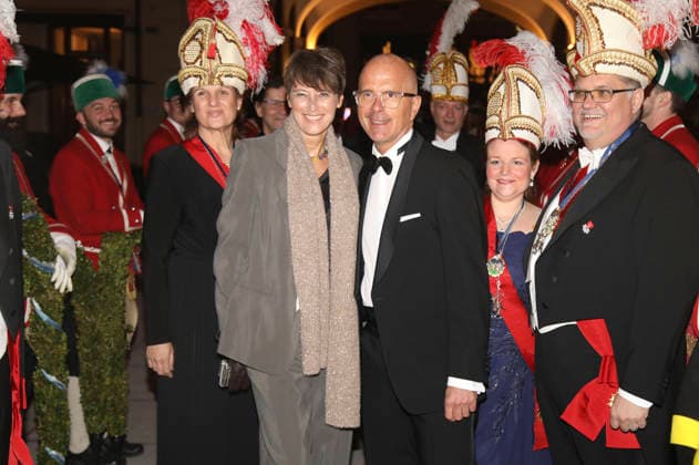Christoph Maria Herbst mit Ehefrau Gisi Herbst beim Großen Narrhalla Ball SoirÃ e Münchner Leben mit der Verleihung vom Karl-Valentin-Orden im Deutschen Theater. München, 31.01.2026