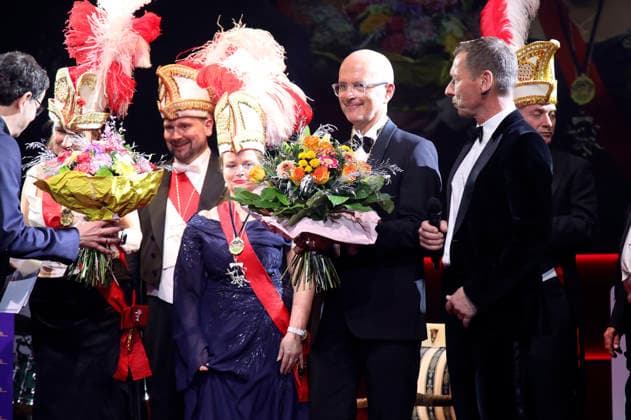 Christoph Maria Herbst beim Großen Narrhalla Ball SoirÃ e Münchner Leben mit der Verleihung vom Karl-Valentin-Orden im Deutschen Theater. München, 31.01.2026