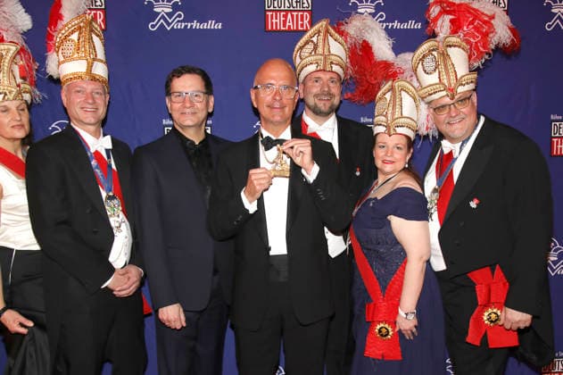 Moritz Netenjakob und Christoph Maria Herbst beim Großen Narrhalla Ball SoirÃ e Münchner Leben mit der Verleihung vom Karl-Valentin-Orden im Deutschen Theater. München, 31.01.2026
