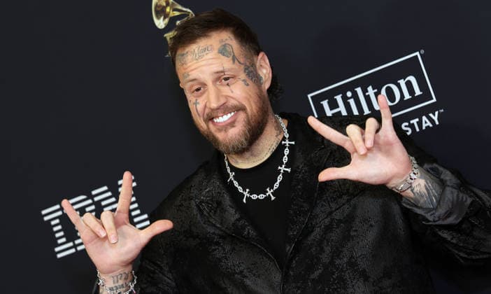 68th Grammy Awards - Pre-Grammy Gala & Grammy Salute to Industry Icons Honoring Avery Lipman & Monte Lipman Featuring: Jelly Roll Where: Los Angeles, California, United States When: 01 Feb 2026 Credit: Faye s Vision Cover Images EDITORIAL USE ONLY. NOT FOR USE BY NEWSPAPERS BASED IN THE UK. Copyright: xx coverimg55430268