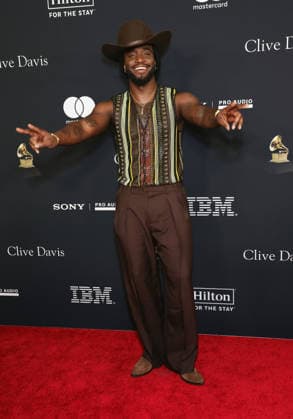 68th Grammy Awards - Pre-Grammy Gala & Grammy Salute to Industry Icons Honoring Avery Lipman & Monte Lipman Featuring: Shaboozey Where: Los Angeles, California, United States When: 01 Feb 2026 Credit: Faye s Vision Cover Images EDITORIAL USE ONLY. NOT FOR USE BY NEWSPAPERS BASED IN THE UK. Copyright: xx coverimg55430903