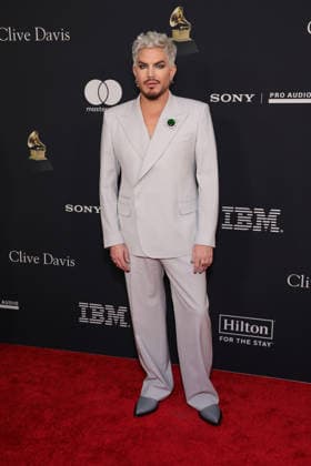 68th Grammy Awards - Pre-Grammy Gala & Grammy Salute to Industry Icons Honoring Avery Lipman & Monte Lipman Featuring: Adam Lambert Where: Los Angeles, California, United States When: 01 Feb 2026 Credit: Faye s Vision Cover Images EDITORIAL USE ONLY. NOT FOR USE BY NEWSPAPERS BASED IN THE UK. Copyright: xx coverimg55430800