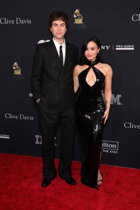 68th Grammy Awards - Pre-Grammy Gala & Grammy Salute to Industry Icons Honoring Avery Lipman & Monte Lipman Featuring: Demi Lovato, Jordan Lutes Where: Los Angeles, California, United States When: 01 Feb 2026 Credit: Faye s Vision Cover Images EDITORIAL USE ONLY. NOT FOR USE BY NEWSPAPERS BASED IN THE UK. Copyright: xx coverimg55431052