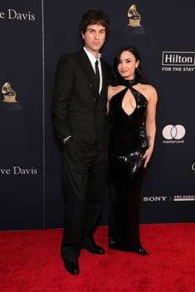 68th Grammy Awards - Pre-Grammy Gala & Grammy Salute to Industry Icons Honoring Avery Lipman & Monte Lipman Featuring: Demi Lovato, Jordan Lutes Where: Los Angeles, California, United States When: 01 Feb 2026 Credit: Faye s Vision Cover Images EDITORIAL USE ONLY. NOT FOR USE BY NEWSPAPERS BASED IN THE UK. Copyright: xx coverimg55431055
