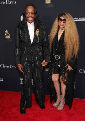 68th Grammy Awards - Pre-Grammy Gala & Grammy Salute to Industry Icons Honoring Avery Lipman & Monte Lipman Featuring: Verdine White, Shelly Clark Where: Los Angeles, California, United States When: 01 Feb 2026 Credit: Faye s Vision Cover Images EDITORIAL USE ONLY. NOT FOR USE BY NEWSPAPERS BASED IN THE UK. Copyright: xx coverimg55431036