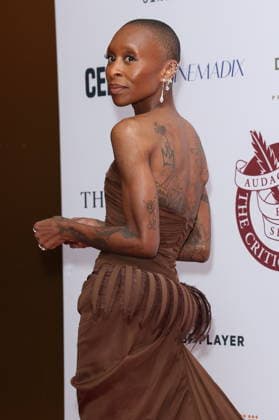 . 01 02 2026. London, United Kingdom. Cynthia Erivo arriving at the London Critics Circle Film Awards in London.  xStephenxLockx xi-Imagesx IIM-26537-0023