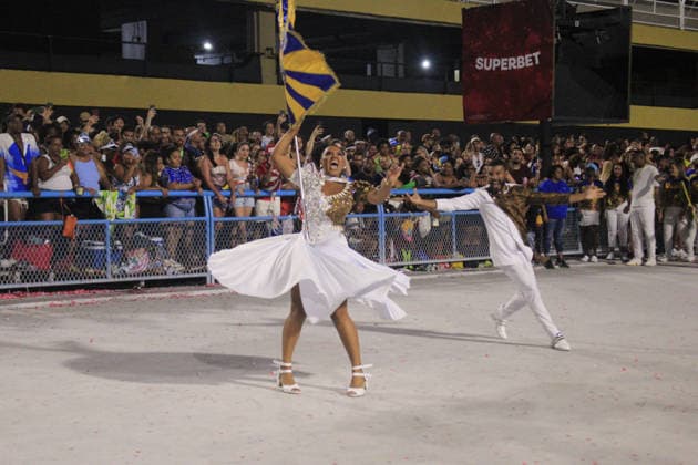 RIO DE JANEIRO, RJ - 01.02.2026: SEGUNDO DIA DE ENSAIOS TÃ CNICOS ESPECIAL - Paraiso do Tuiuti on the second day of the special group& 39;s technical rehearsals this Saturday (31), at MarquÃªs de Sapucai. x2878064x  CarlosxEliasxJunior