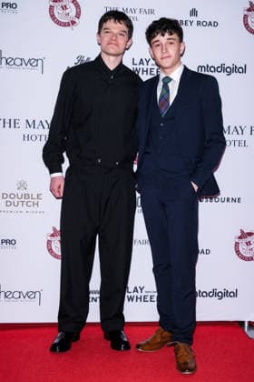 46th London Critics™ Circle Film Awards on Sunday 1 February 2026 Robert Aramayo and Scott Ellis Watson attends the 46th London Critics™ Circle Film Awards on Sunday 1 February 2026 at The May Fair Hotel, London. ., Credit:Julie Edwards Avalon  Copyright: xJuliexEdwardsx xAvalonx 1071247112