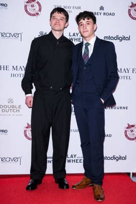 46th London Critics™ Circle Film Awards on Sunday 1 February 2026 Robert Aramayo and Scott Ellis Watson attends the 46th London Critics™ Circle Film Awards on Sunday 1 February 2026 at The May Fair Hotel, London. ., Credit:Julie Edwards Avalon  Copyright: xJuliexEdwardsx xAvalonx 1071247146