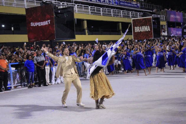 RIO DE JANEIRO, RJ - 01.02.2026: SEGUNDO DIA DE ENSAIOS TÃ CNICOS ESPECIAL - Portela on the second day of the special group& 39;s technical rehearsals this Saturday (31), at MarquÃªs de Sapucai. x2878109x  CarlosxEliasxJunior