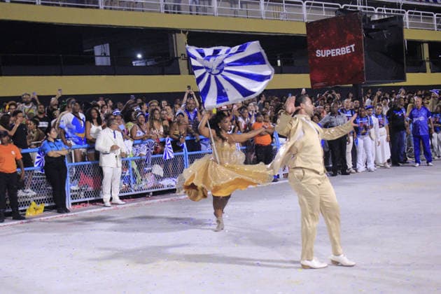 RIO DE JANEIRO, RJ - 01.02.2026: SEGUNDO DIA DE ENSAIOS TÃ CNICOS ESPECIAL - Portela on the second day of the special group& 39;s technical rehearsals this Saturday (31), at MarquÃªs de Sapucai. x2878115x  CarlosxEliasxJunior