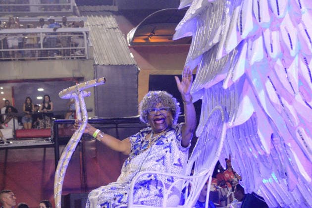 RIO DE JANEIRO, RJ - 01.02.2026: SEGUNDO DIA DE ENSAIOS TÃ CNICOS ESPECIAL - Aunt Sirica during Portela& 39;s technical rehearsal, this Saturday (31), at MarquÃªs de Sapucai. x2878119x  CarlosxEliasxJunior