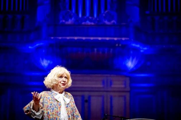 AMSTERDAM Paul Haenen is performing at the Concertgebouw with an anniversary gala. Haenen celebrated the fiftieth birthday of his alter ego, Margreet Dolman. ROBIN UTRECHT ANP netherlands out - belgium out  Copyright: xx x549376341x originalFilename: 549376341.jpg
