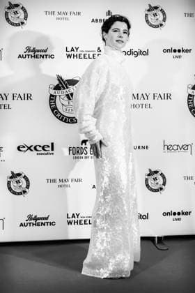 46th London Critics™ Circle Film Awards on Sunday 1 February 2026 Jessie Buckley attends the 46th London Critics™ Circle Film Awards on Sunday 1 February 2026 at The May Fair Hotel, London. Editors Note: Image converted to monochrome., Credit:Julie Edwards Avalon  Copyright: xJuliexEdwardsx xAvalonx 1071252917