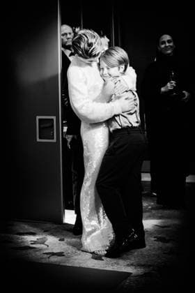 46th London Critics™ Circle Film Awards on Sunday 1 February 2026 Jacobi Jupe and Jessie Buckley attends the 46th London Critics™ Circle Film Awards on Sunday 1 February 2026 at The May Fair Hotel, London. Editors Note: Image converted to monochrome., Credit:Julie Edwards Avalon  Copyright: xJuliexEdwardsx xAvalonx 1071252958