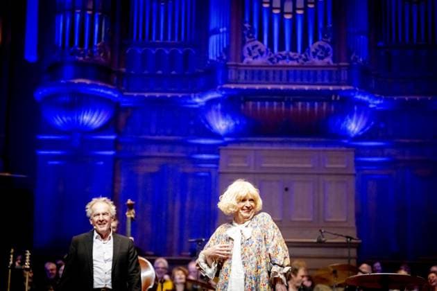 AMSTERDAM Paul Haenen is performing at the Concertgebouw with an anniversary gala. Haenen celebrated the fiftieth birthday of his alter ego, Margreet Dolman. ROBIN UTRECHT ANP netherlands out - belgium out  Copyright: xx x549376509x originalFilename: 549376509.jpg
