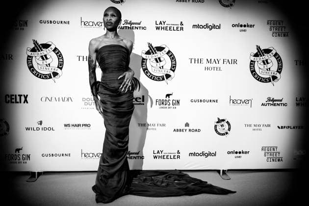 46th London Critics™ Circle Film Awards on Sunday 1 February 2026 Cynthia Erivo attends the 46th London Critics™ Circle Film Awards on Sunday 1 February 2026 at The May Fair Hotel, London. Editors Note: Image converted to monochrome., Credit:Julie Edwards Avalon  Copyright: xJuliexEdwardsx xAvalonx 1071264248