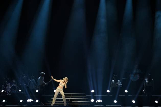 Konzert Michelle Arena Oberhausen ** NUR FÜR REDAKTIONELLE ZWECKE ** EDITORIAL USE ONLY **<p>Schlagersängerin Michelle während ihres Konzerts im Rahmen ihrer Abschiedstournee, am Sonntag, 01. Februar 2026 in der Rudolf Weber Arena in Oberhausen. Deutschland NRW Oberhausen Copyright: SocratesxTassos