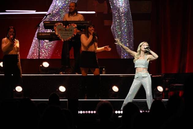 Konzert Michelle Arena Oberhausen ** NUR FÜR REDAKTIONELLE ZWECKE ** EDITORIAL USE ONLY **<p>Schlagersängerin Michelle während ihres Konzerts im Rahmen ihrer Abschiedstournee, am Sonntag, 01. Februar 2026 in der Rudolf Weber Arena in Oberhausen. Deutschland NRW Oberhausen Copyright: SocratesxTassos