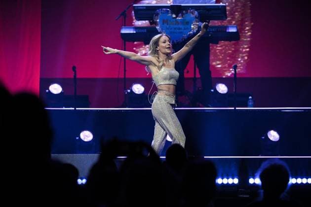 Konzert Michelle Arena Oberhausen ** NUR FÜR REDAKTIONELLE ZWECKE ** EDITORIAL USE ONLY **<p>Schlagersängerin Michelle während ihres Konzerts im Rahmen ihrer Abschiedstournee, am Sonntag, 01. Februar 2026 in der Rudolf Weber Arena in Oberhausen. Deutschland NRW Oberhausen Copyright: SocratesxTassos
