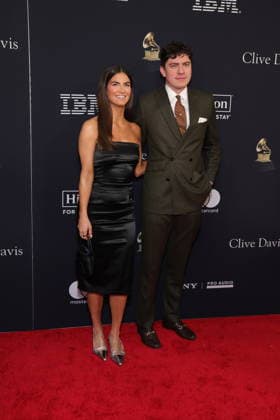 Los Angeles, CALIFORNIA - JANUARY 31 Kaitlan Collins and Emilio Madrid at The GRAMMY Salute to Industry Icons Honoring Avery Lipman & Monte Lipman on January 31, 2026 in Los Angeles, California Credit: USA - ZUMAa123 20260201_zaa_a123_112 Copyright: xAdMediax