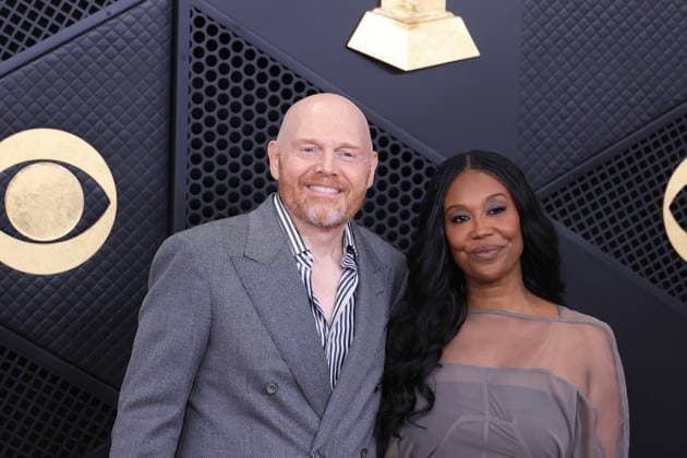 January 29, 2026, Los Angeles, California, USA: Bill Burr and Nia Renee Hill at the 68th Annual Grammy Awards on Sunday February 1, 2026 at Crypto.com Arena in Los Angeles, California. JAVIER ROJAS PI Los Angeles USA - ZUMAp124 20260129_zaa_p124_368 Copyright: xJavierxRojasx