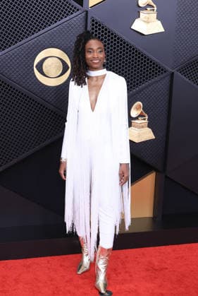 January 29, 2026, Los Angeles, California, USA: Lakecia Benjamin at the 68th Annual Grammy Awards on Sunday February 1, 2026 at Crypto.com Arena in Los Angeles, California. JAVIER ROJAS PI Los Angeles USA - ZUMAp124 20260129_zaa_p124_378 Copyright: xJavierxRojasx