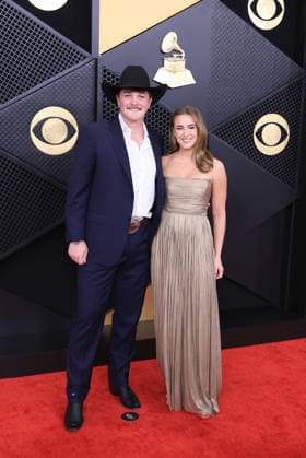 January 29, 2026, Los Angeles, California, USA: Zach Top and Amelia Taylor at the 68th Annual Grammy Awards on Sunday February 1, 2026 at Crypto.com Arena in Los Angeles, California. JAVIER ROJAS PI Los Angeles USA - ZUMAp124 20260129_zaa_p124_381 Copyright: xJavierxRojasx