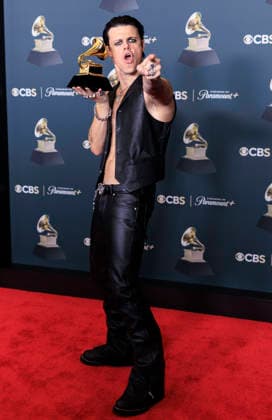 February 1, 2026, Los Angeles, California, USA: YUNGBLUD at the 68th Annual Grammy Awards press room on Sunday February 1, 2026 at Crypto.com Arena in Los Angeles, California. ARIANA RUIZ PI Los Angeles USA - ZUMAp124 20260201_zaa_p124_005 Copyright: xArianaxRuizx
