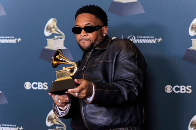 February 1, 2026, Los Angeles, California, USA: Mustard at the 68th Annual Grammy Awards press room on Sunday February 1, 2026 at Crypto.com Arena in Los Angeles, California. ARIANA RUIZ PI Los Angeles USA - ZUMAp124 20260201_zaa_p124_009 Copyright: xArianaxRuizx