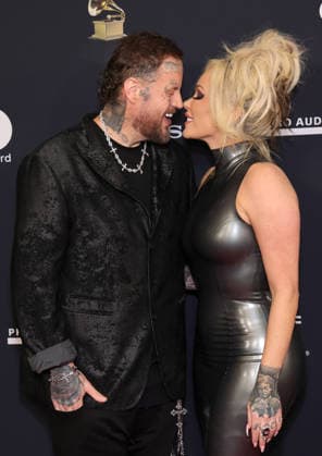 Pre-GRAMMY Gala & GRAMMY Salute to Industry Icons Honoring Avery Lipman and Monte Lipman Jelly Roll and Bunnie XO at the Pre-GRAMMY Gala & GRAMMY Salute to Industry Icons Honoring Avery Lipman and Monte Lipman, The Beverly Hilton, Los Angeles, USA, 31 January 2026, Credit:Faye Sadou Avalon  Copyright: xFayexSadoux xAvalonx 1071191571