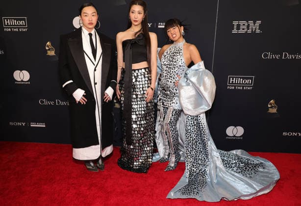 Pre-GRAMMY Gala & GRAMMY Salute to Industry Icons Honoring Avery Lipman and Monte Lipman Audrey Nuna, Ejae and Rei Ami at the Pre-GRAMMY Gala & GRAMMY Salute to Industry Icons Honoring Avery Lipman and Monte Lipman, The Beverly Hilton, Los Angeles, USA, 31 January 2026, Credit:Faye Sadou Avalon  Copyright: xFayexSadoux xAvalonx 1071193018