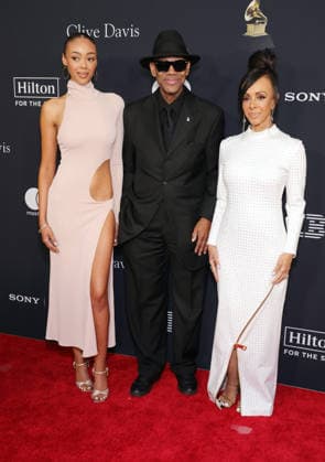 Pre-GRAMMY Gala & GRAMMY Salute to Industry Icons Honoring Avery Lipman and Monte Lipman Bella Harris, Jimmy Jam and Lisa Harris at the Pre-GRAMMY Gala & GRAMMY Salute to Industry Icons Honoring Avery Lipman and Monte Lipman, The Beverly Hilton, Los Angeles, USA, 31 January 2026, Credit:Faye Sadou Avalon  Copyright: xFayexSadoux xAvalonx 1071198201