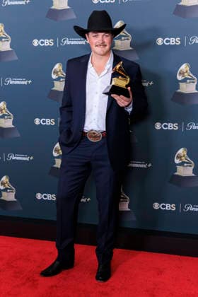 February 1, 2026, Los Angeles, California, USA: Zach Top at the 68th Annual Grammy Awards press room on Sunday February 1, 2026 at Crypto.com Arena in Los Angeles, California. ARIANA RUIZ PI Los Angeles USA - ZUMAp124 20260201_zaa_p124_033 Copyright: xArianaxRuizx