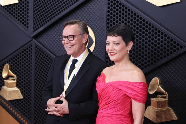 February 1, 2026, Los Angeles, California, USA: Grant Gershon and Anne Akiko Meyers at the 68th Annual Grammy Awards on Sunday February 1, 2026 at Crypto.com Arena in Los Angeles, California. JAVIER ROJAS PI Los Angeles USA - ZUMAp124 20260201_zaa_p124_087 Copyright: xJavierxRojasx