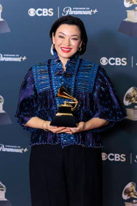 February 1, 2026, Los Angeles, California, USA: Serena Goransson at the 68th Annual Grammy Awards press room on Sunday February 1, 2026 at Crypto.com Arena in Los Angeles, California. ARIANA RUIZ PI Los Angeles USA - ZUMAp124 20260201_zaa_p124_094 Copyright: xArianaxRuizx