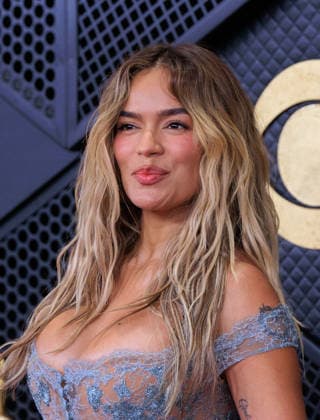February 1, 2026, Los Angeles, California, USA: Karol G on the red carpet of the 68th Annual Grammy Awards on Sunday February 1, 2026 at Crypto.com Arena in Los Angeles, California. JAVIER ROJAS PI Los Angeles USA - ZUMAp124 20260201_zaa_p124_271 Copyright: xJavierxRojasx