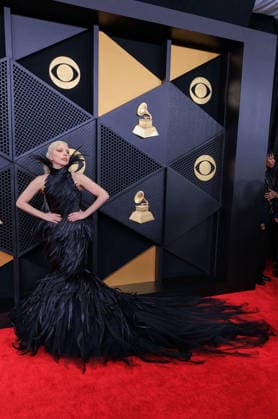February 1, 2026, Los Angeles, California, USA: Lady Gaga on the red carpet of the 68th Annual Grammy Awards on Sunday February 1, 2026 at Crypto.com Arena in Los Angeles, California. JAVIER ROJAS PI Los Angeles USA - ZUMAp124 20260201_zaa_p124_283 Copyright: xJavierxRojasx