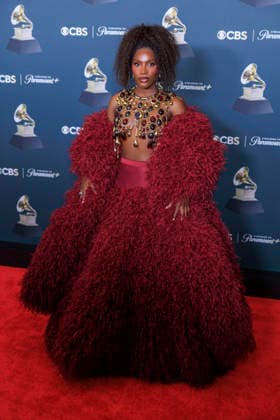 February 1, 2026, Los Angeles, California, USA: Doechii at the 68th Annual Grammy Awards press room on Sunday February 1, 2026 at Crypto.com Arena in Los Angeles, California. ARIANA RUIZ PI Los Angeles USA - ZUMAp124 20260201_zaa_p124_305 Copyright: xArianaxRuizx