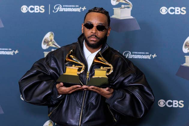 February 1, 2026, Los Angeles, California, USA: Sounwave at the 68th Annual Grammy Awards press room on Sunday February 1, 2026 at Crypto.com Arena in Los Angeles, California. ARIANA RUIZ PI Los Angeles USA - ZUMAp124 20260201_zaa_p124_373 Copyright: xArianaxRuizx
