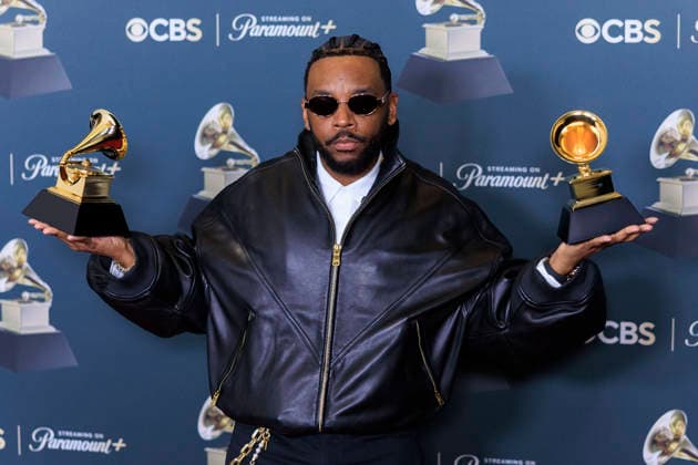 February 1, 2026, Los Angeles, California, USA: Sounwave at the 68th Annual Grammy Awards press room on Sunday February 1, 2026 at Crypto.com Arena in Los Angeles, California. ARIANA RUIZ PI Los Angeles USA - ZUMAp124 20260201_zaa_p124_374 Copyright: xArianaxRuizx