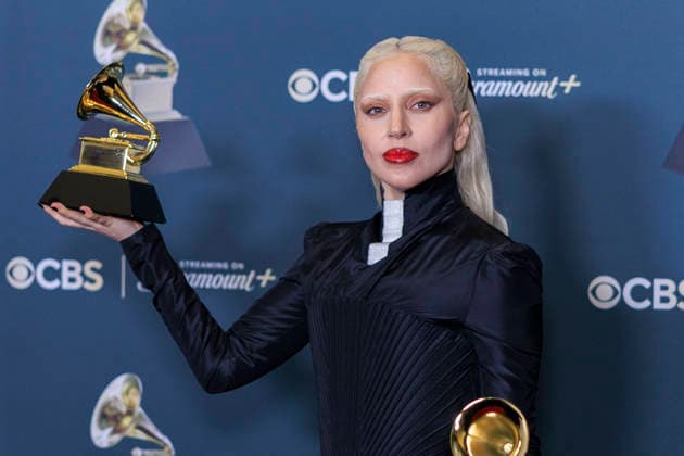 February 1, 2026, Los Angeles, California, USA: Lady Gaga at the 68th Annual Grammy Awards press room on Sunday February 1, 2026 at Crypto.com Arena in Los Angeles, California. ARIANA RUIZ PI Los Angeles USA - ZUMAp124 20260201_zaa_p124_381 Copyright: xArianaxRuizx