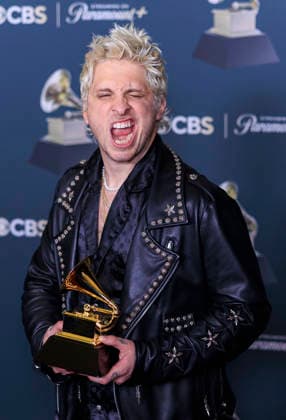 February 1, 2026, Los Angeles, California, USA: Andrew Watt at the 68th Annual Grammy Awards press room on Sunday February 1, 2026 at Crypto.com Arena in Los Angeles, California. ARIANA RUIZ PI Los Angeles USA - ZUMAp124 20260201_zaa_p124_424 Copyright: xArianaxRuizx