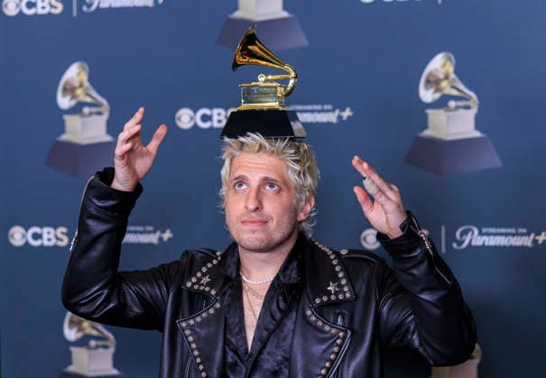 February 1, 2026, Los Angeles, California, USA: Andrew Watt at the 68th Annual Grammy Awards press room on Sunday February 1, 2026 at Crypto.com Arena in Los Angeles, California. ARIANA RUIZ PI Los Angeles USA - ZUMAp124 20260201_zaa_p124_425 Copyright: xArianaxRuizx