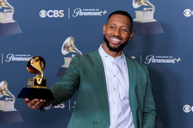February 1, 2026, Los Angeles, California, USA: MTech at the 68th Annual Grammy Awards press room on Sunday February 1, 2026 at Crypto.com Arena in Los Angeles, California. ARIANA RUIZ PI Los Angeles USA - ZUMAp124 20260201_zaa_p124_426 Copyright: xArianaxRuizx
