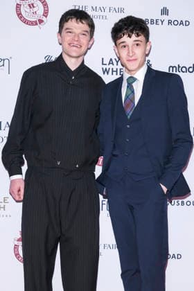 Robert Aramayo und Scott Ellis Watson bei der Verleihung der 46. London Critics™ Circle Film Awards 2026 im May Fair Hotel. London, 01.02.2026