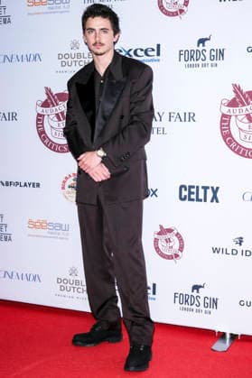 Timothee Chalamet bei der Verleihung der 46. London Critics™ Circle Film Awards 2026 im May Fair Hotel. London, 01.02.2026