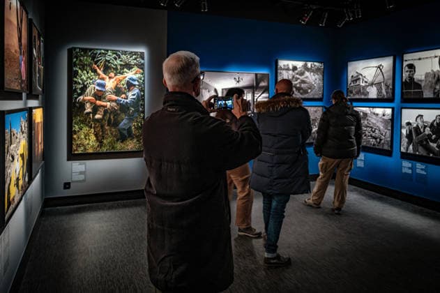 Berlin Mitte, Oranienburger Straße;; FOTOGRAFISKA Museum Berlin, The Contemporary Museum of Photography im ehemaligen Kunsthaus Tacheles. Ausstellung JAMES NACHTWEY : Memoria - 02.02.2026 *nur für die redaktionelle Berichterstattung Berlin
